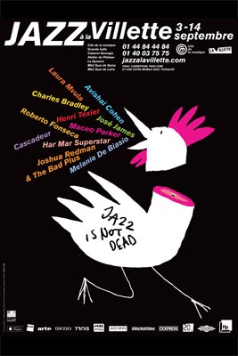 Affiche Jazz à la Villette 2014